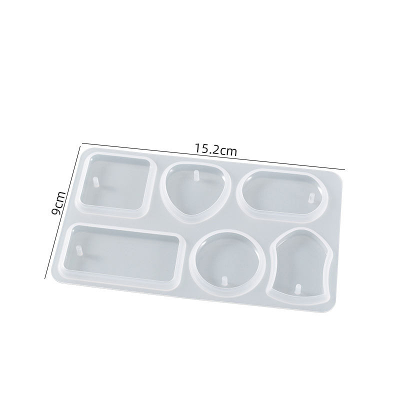 DIY keychain-ペンダント,シリコンモールド,成形 - Silicone Epoxy Resin Molds Set のレビューと価格