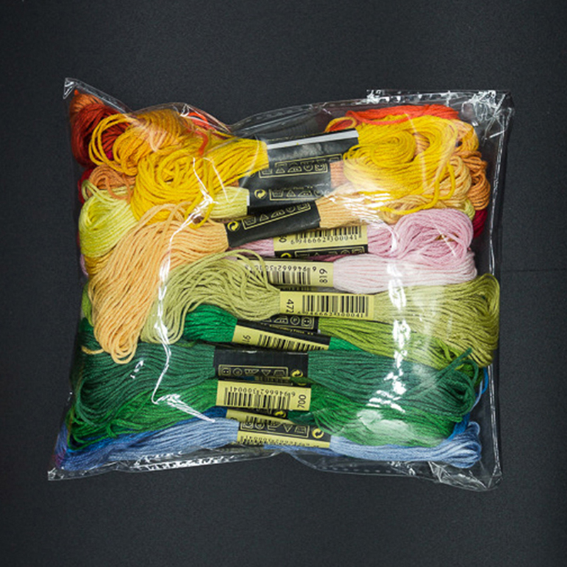 C 24/100/50 マルチカラークロス糸 コットン縫い糸 - Cotton Embroidery Thread Skeins のレビューと価格